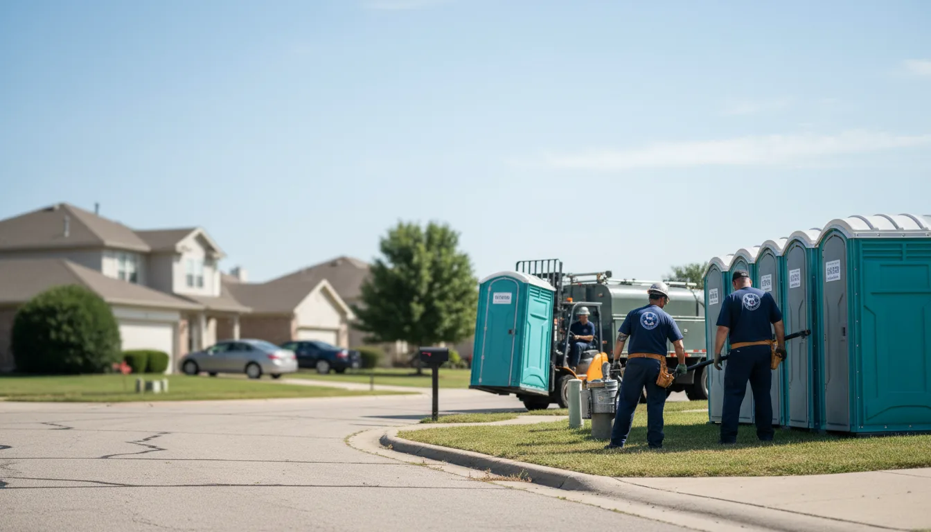 Porta Potty Rental in Nolan, TX near me